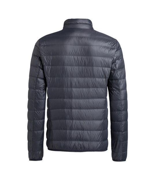 EA7 Blue Padded Zipped Jacket for men