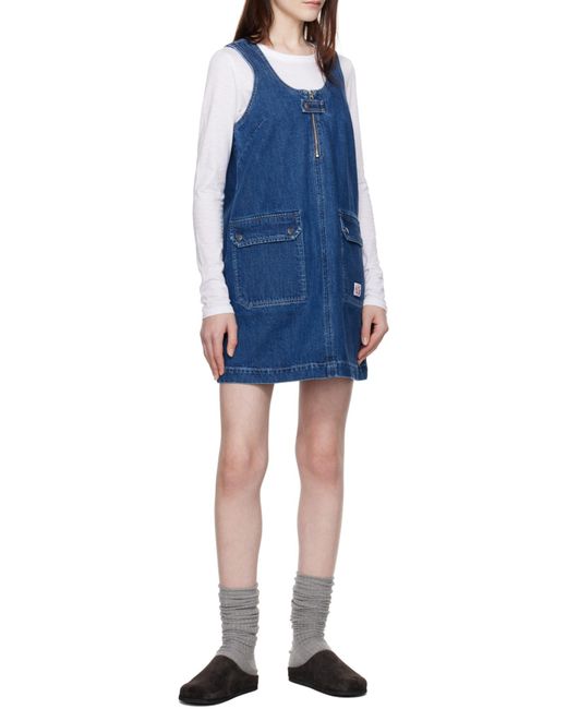 A.P.C. Blue Dominic Dress