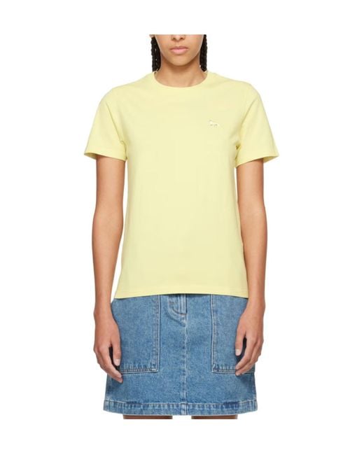 Maison Kitsuné Multicolor Baby Fox Patch T-Shirt