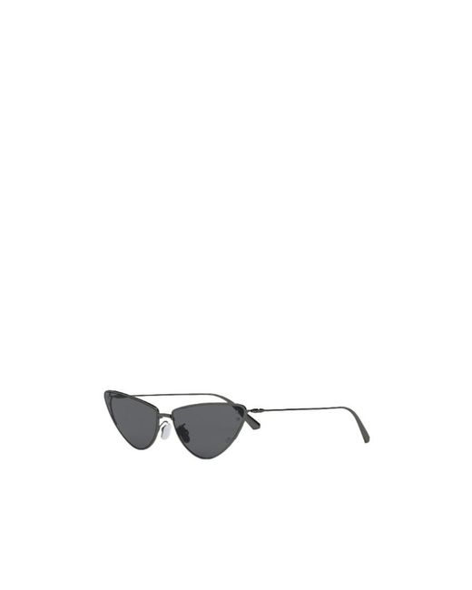 Dior White Cat's Eye Frame Sunglasses