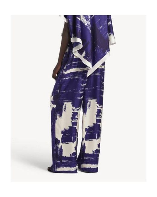 Balenciaga Blue Paintbrush Pyjama Pants