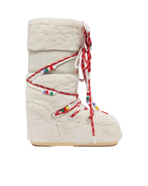 Moon Boot Natural Icon Ankle Boots