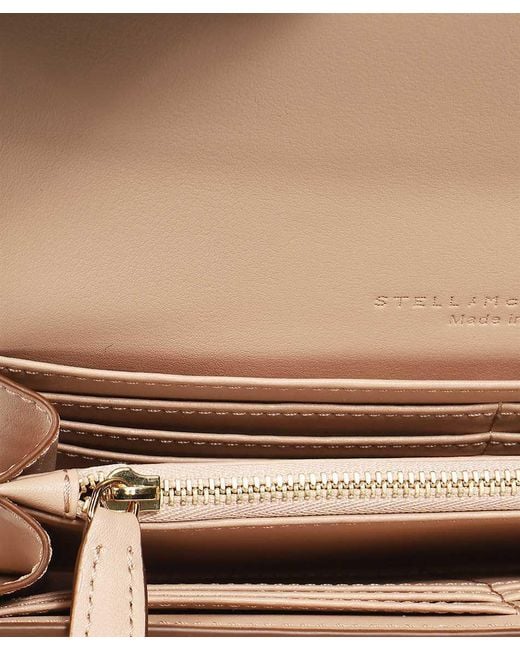 Stella McCartney Natural Logo Wallet
