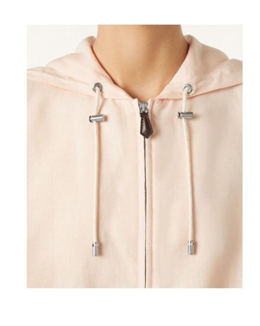 Loro Piana Natural Opal Bomber Jacket