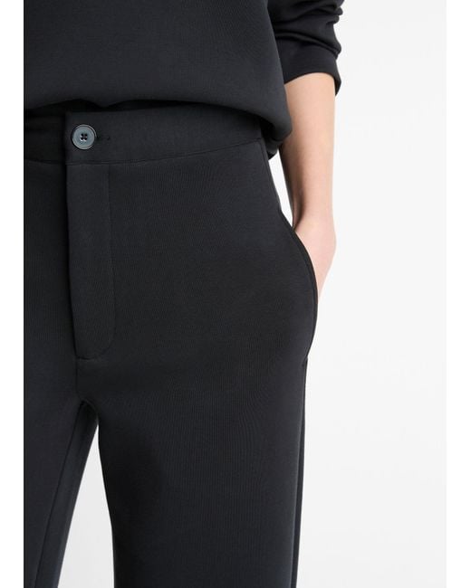 Vince Black Casual Pants With Slanted Pockets