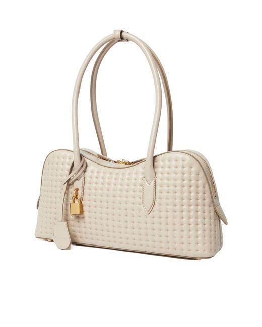 Stella McCartney Natural Ryder Quilted Shoulder Bag