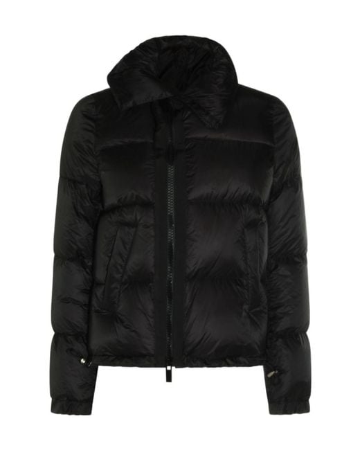Sacai Blue Zip-Up Quilted Puffer Jacket