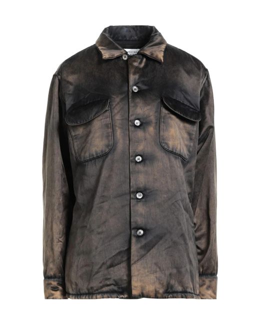 Maison Margiela Black Tie-Dye Casual Jacket
