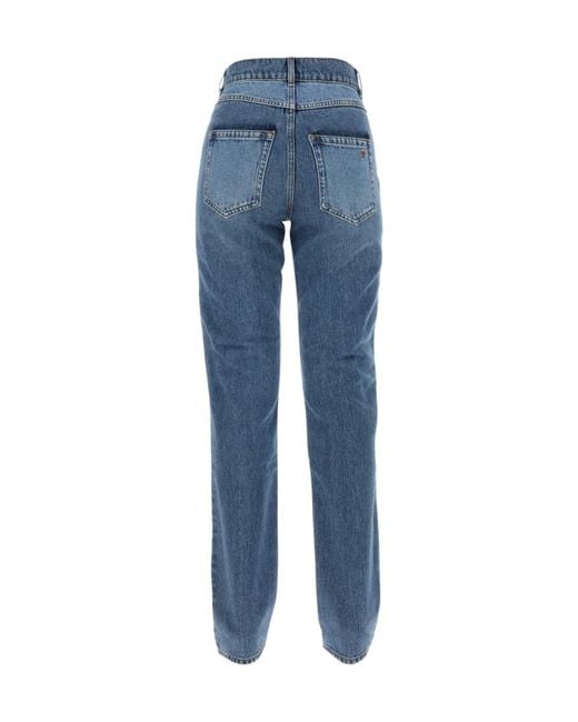 Philosophy Di Lorenzo Serafini Blue Patchwork Denim Jeans