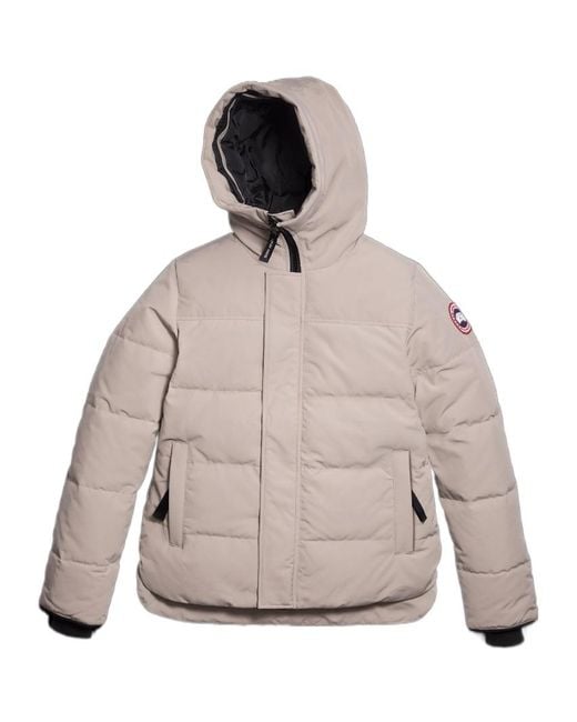 Canada Goose Gray Macmillan Hooded Parka for men