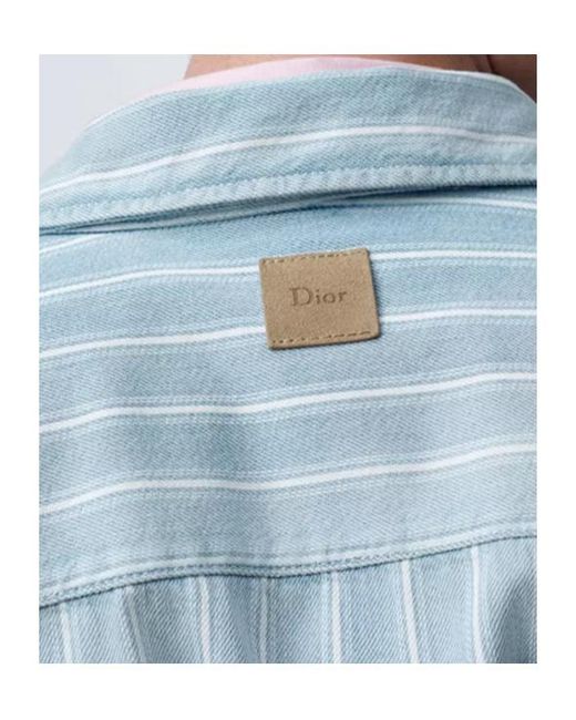 Dior Blue Overshirt for men