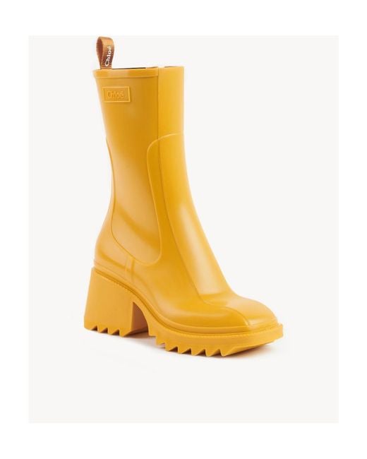 Chloé Orange Betty 65Mm Boots