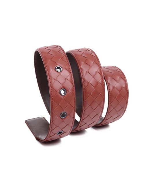Bottega Veneta Multicolor Weave A Belt for men