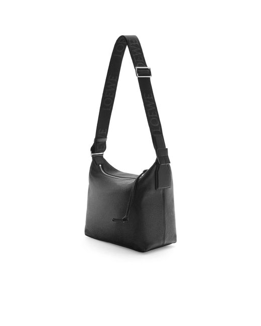 Loewe Black Small Cubi Crossbody Bag for men
