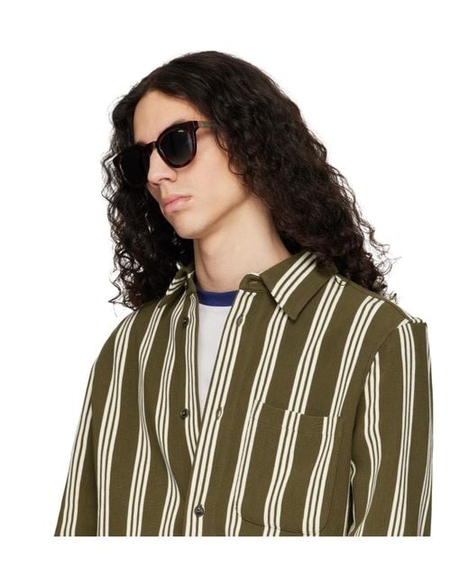 A.P.C. Multicolor Les Lou Full-Rim Sunglasses for men