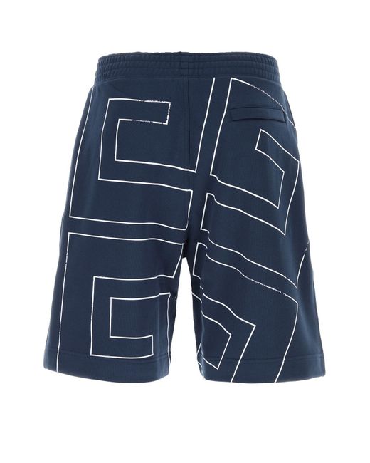 Givenchy Blue Bermuda for men