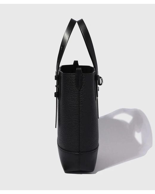 Maison Margiela Black Logo Print Tote Bag