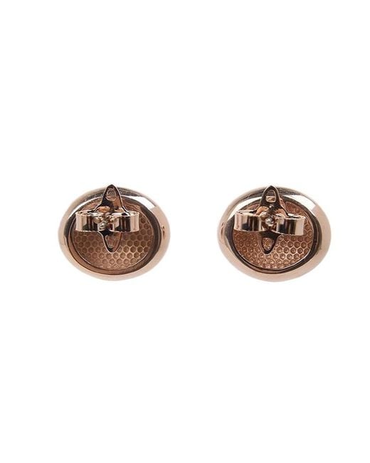 Vivienne Westwood Multicolor Saturn-Patterned Earrings