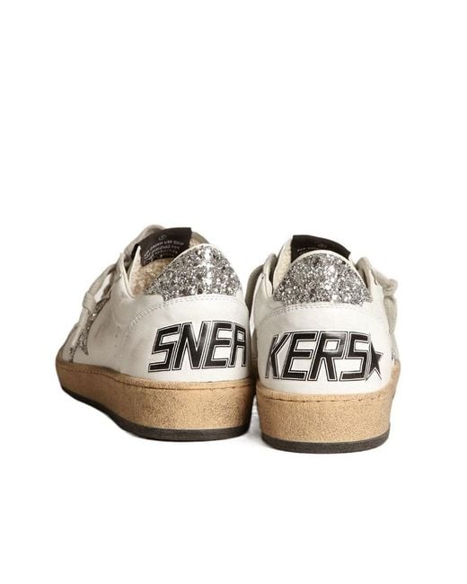 Golden Goose Deluxe Brand White Ball Star Low-Top Sneakers