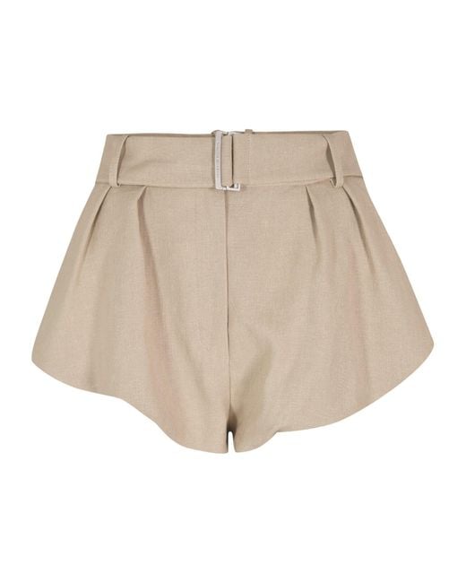 Magda Butrym Natural Shorts 04 Tailored