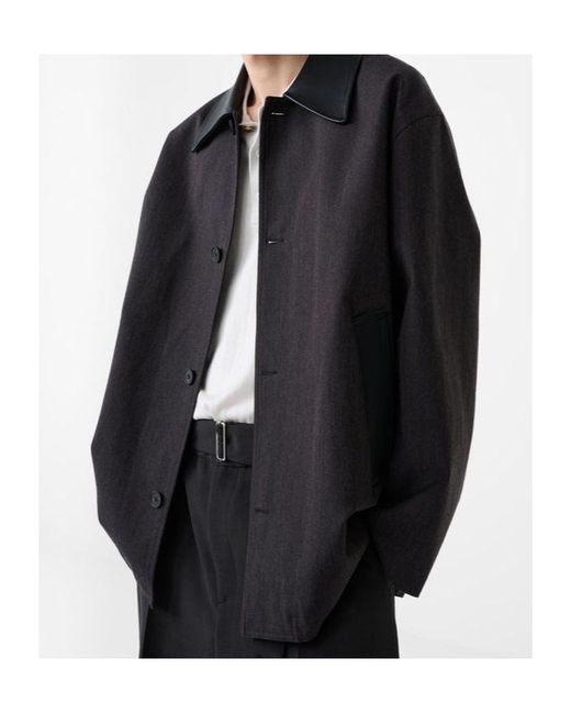 Studio Nicholson Black Long Sleeve Jacket
