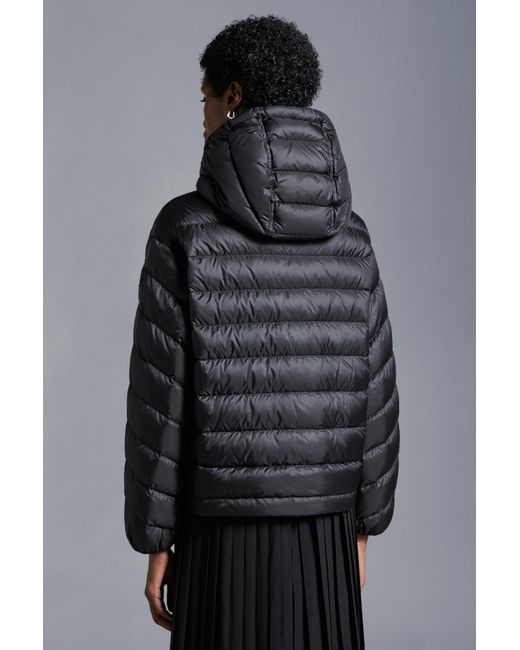 Moncler Black Delfo Short Down Jacket