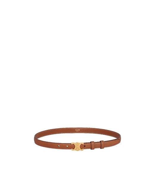 Céline Multicolor Small 18Mm Triomphe Belt