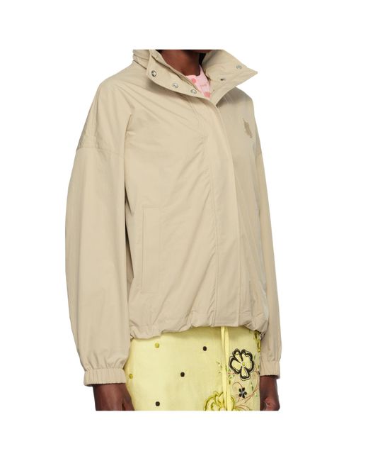 Maison Kitsuné Metallic Fox-Motif Bomber Jacket