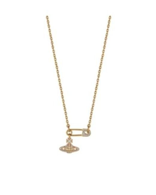 Vivienne Westwood Metallic Pendant Necklace