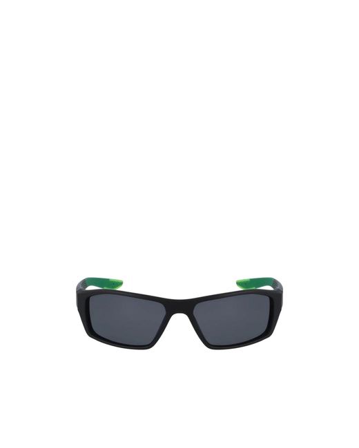 Nike Blue Brazen Shadow Rectangle Frame Sunglasses for men