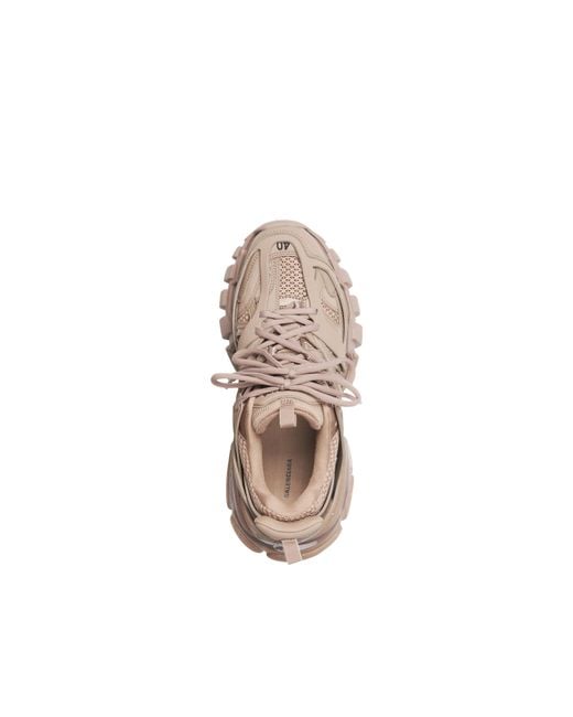 Balenciaga Pink Mesh Track Sneakers