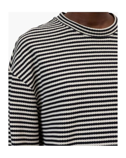 Closed Multicolor Striped Longsleeve