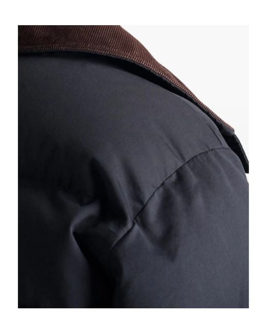 Prada Blue Quilted Down Jacket