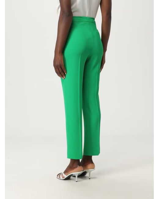 Kaos Green Pressed-Crease Trousers