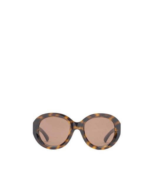 Burberry Pink Heritage Round Sunglasses