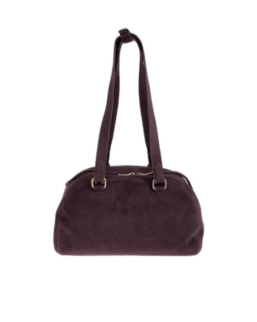 DIESEL Purple Oval D 1Dr Dome Shoulder Bag for men
