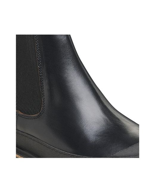 Birkenstock Black Prescott Slip-On Chelsea Boots for men