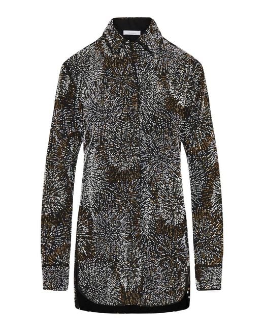 Rabanne Black Rabanne Sequin Embellished Shirt