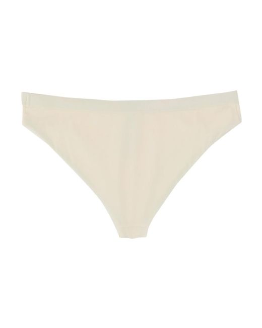 Jil Sander White Stretch Bikini Briefs