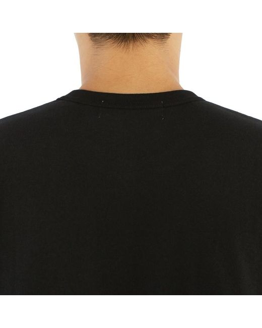 COMME DES GARÇONS PLAY Blue Logo T-Shirt for men