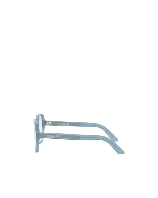 Dior Metallic Eyewear Midnight S1I Square Frame Glasses
