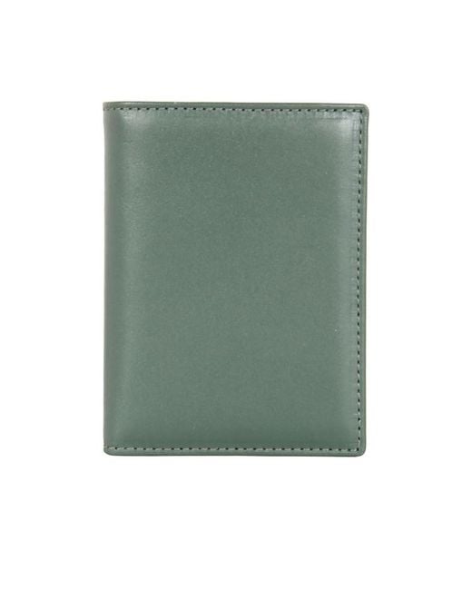 Comme des Garçons Green Bifold Wallet