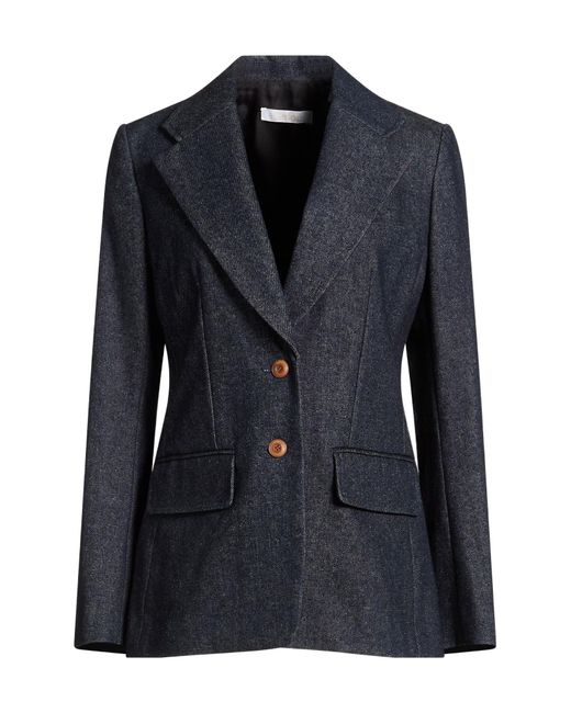 Chloé Black Single-Breasted Blazer