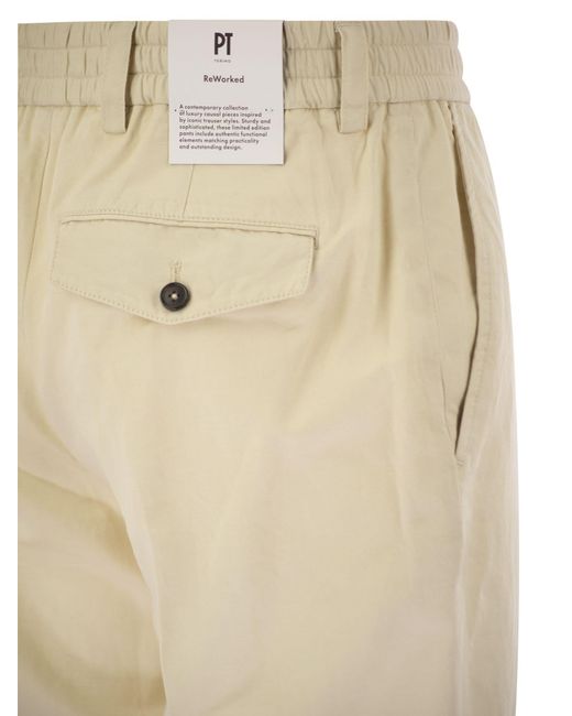 Pt Pantaloni Natural Pt Torino The Rebel Tailored Pants for men