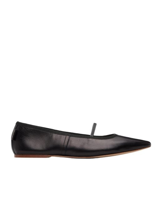 A.P.C. Black Swan Ballet Flats