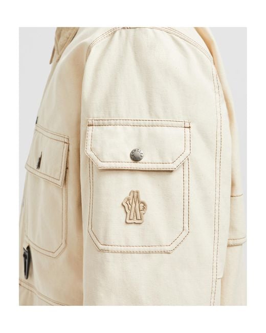 Moncler Natural Grenoble Kelpius Down Field Jacket for men