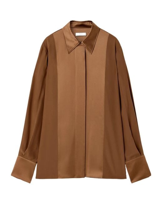 Joseph Brown Childs Silk Shirt