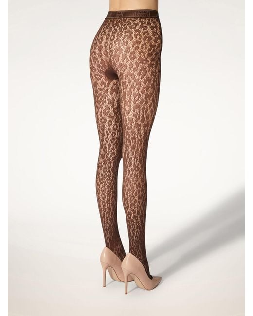 Wolford White Elastic Waist Pantyhose
