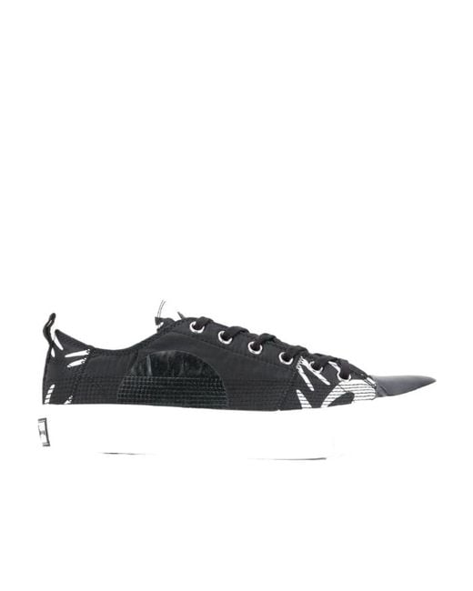 McQ Alexander McQueen Black Swallow Low-Top Sneakers for men