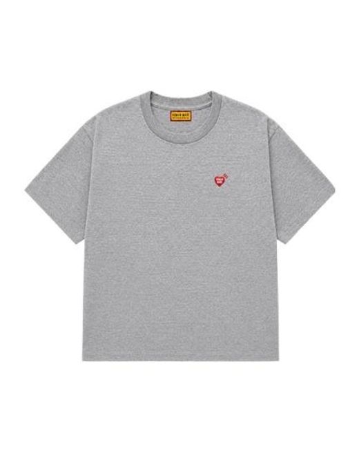Human Made Gray Short-Sleeved T-Shirt for men